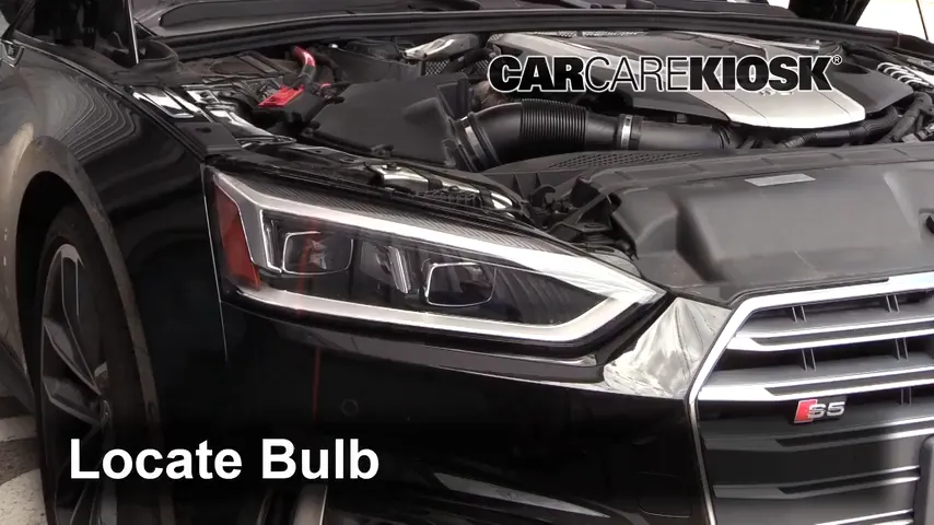 2019 Audi S5 Prestige 3.0L V6 Turbo Coupe Luces Luz de estacionamiento (reemplazar foco)